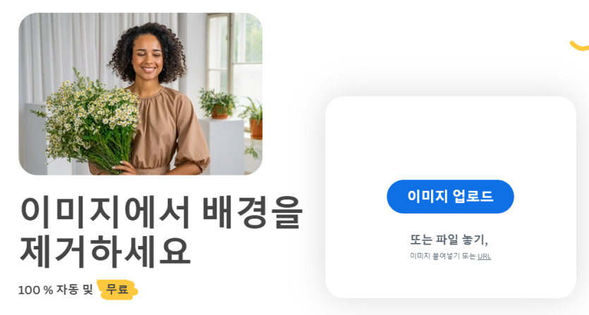 깔끔하게 배경 이미지를 삭제해 주는 AI 서비스